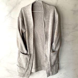 Grey cardigan
